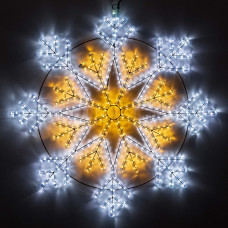 Фигура ARD-SNOWFLAKE-M12-900x900-720LED White/Warm (230V, 43W) (Ardecoled, IP65)