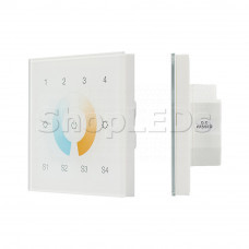 INTELLIGENT ARLIGHT Сенсорная панель DALI-901-11-4G-4SC-MIX-DT8-IN White (BUS/230V) (INTELLIGENT ARLIGHT, IP20 Пластик, 3 года)