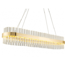 Люстра потолочная ELVAN 00112-1000-96W, LED, brass color